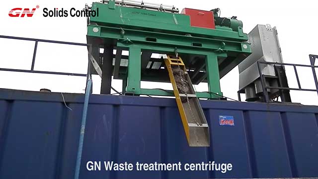 GN WBM waste management unit working for Sinopec in Wushenqi, Inner Mongolia - GN Solids Control 